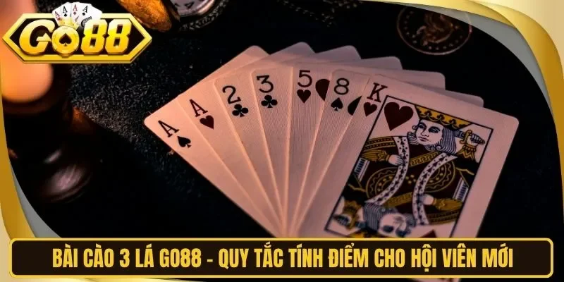 Bài Cào 3 Lá Go88 - Quy Tắc Tính Điểm Cho Hội Viên Mới