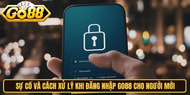 Sự cố và cách xử lý khi đăng nhập Go88 cho người mới