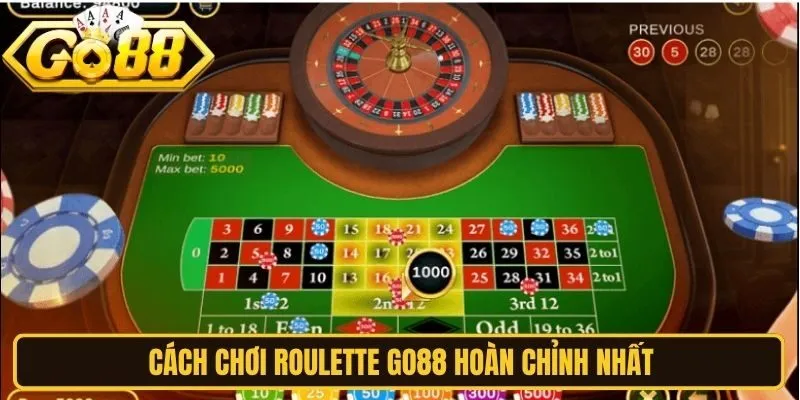 Cách chơi Roulette Go88 hoàn chỉnh nhất cho newbie