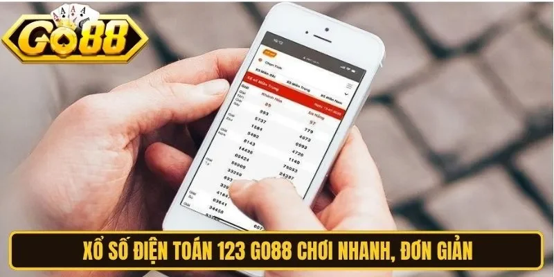 Xổ số điện toán 123 Go88 chơi nhanh, đơn giản
