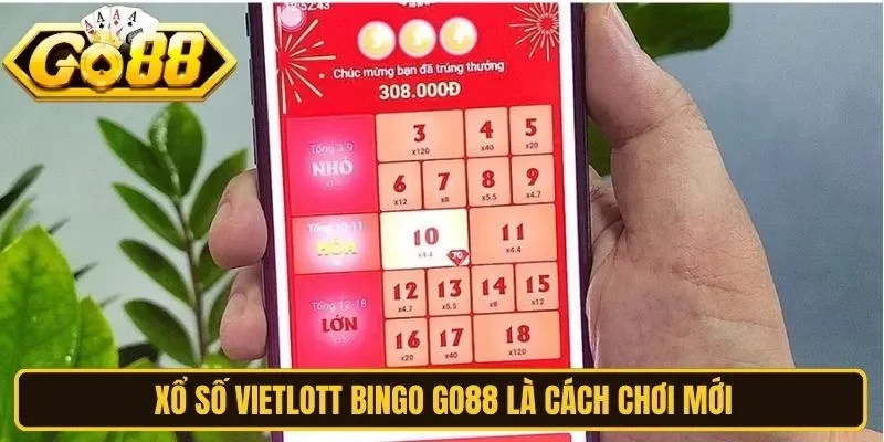 Xổ số vietlott bingo Go88 là cách chơi mới